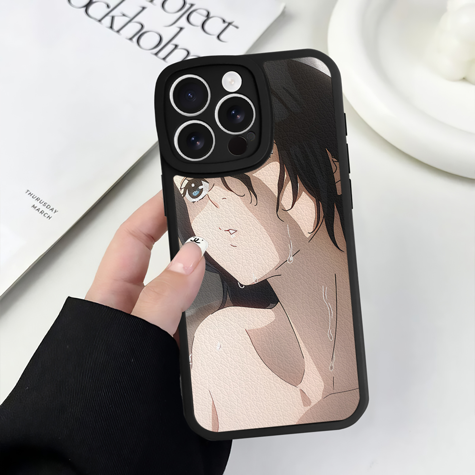 （画像用） SPY×FAMILY间谍家家酒 【iPhone 16シリーズ対応】シリコンスマホケース（レザー調） 材質：シリコン